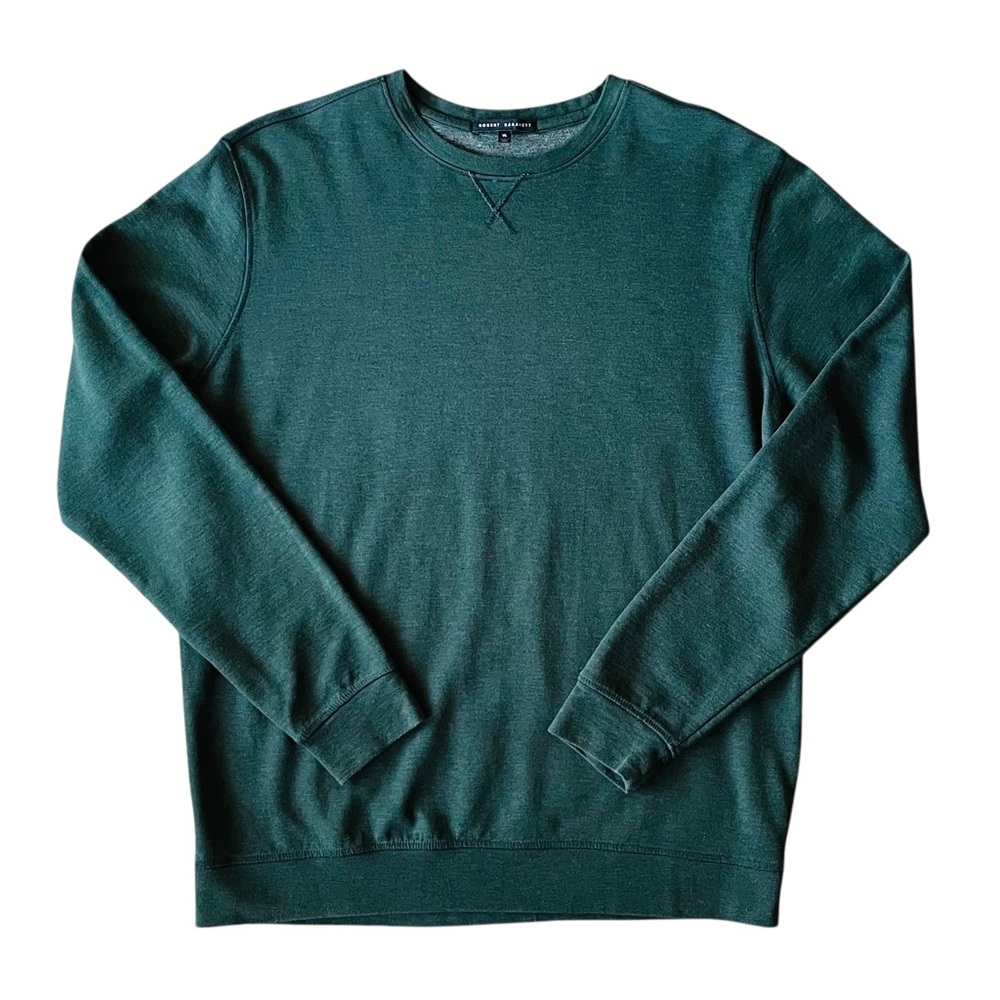 Green Robert Barakett crew neck sweatshirt. Size XL.